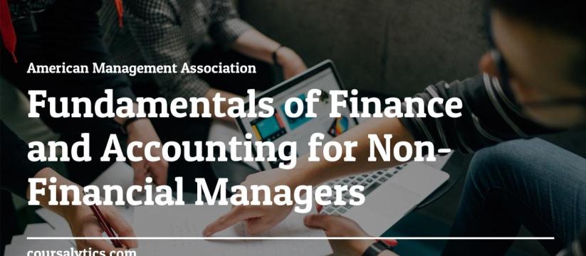 Fundamentals of Finance and Accounting for Non-Financial Managers New York USA