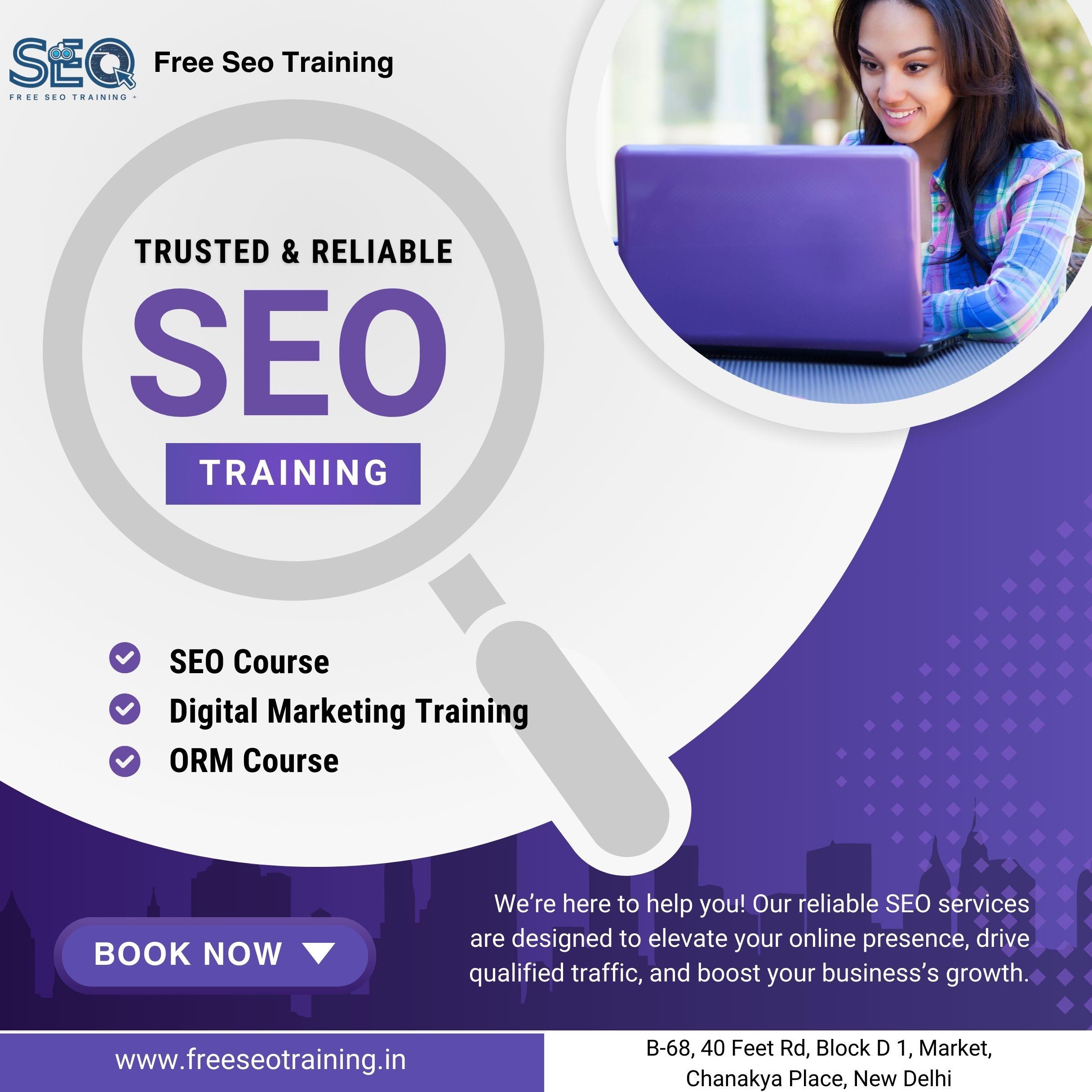 Certified SEO Training Mayur Vihar